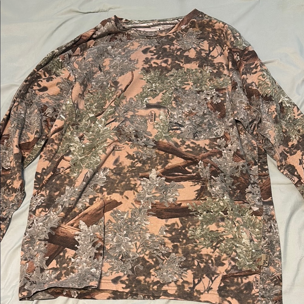 Camo Long Sleeve Shirt
